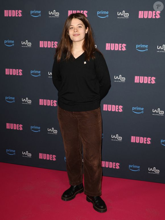 Anna Biolay - Avant-première de la série Prime Vidéo "Nudes" au Cinéma Max Linder à Paris le 29 janvier 2024. © Coadic Guirec/Bestimage