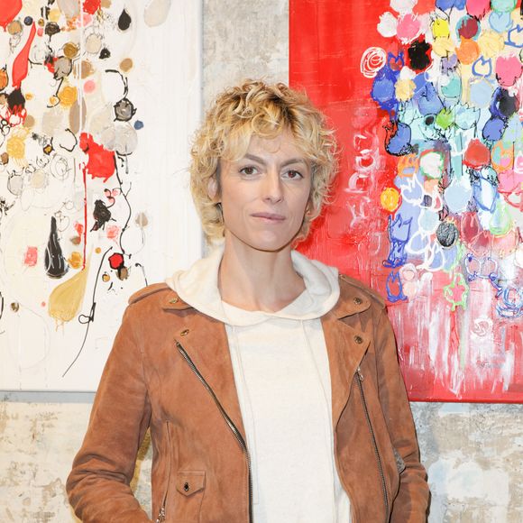 Sara Mortensen - Vernissage de l'exposition de Caroline Faindt aux Espaces Guiffi à Paris le 9 décembre 2024. © Coadic Guirec/Bestimage