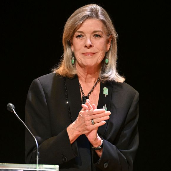 La princesse Caroline de Hanovre lors de la cérémonie de proclamation de l'édition 2025 des Prix de la Fondation Prince Pierre à l'opéra Garnier à Monaco, le 14 octobre 2025.

© Bruno Bebert / Bestimage