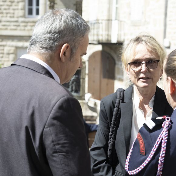 Claude Chirac - Messe en hommage à Bernadette Chirac à l'église Saint-Martial en Corrèze, le 14 juin 2026.
© Frédéric Maligne / Bestimage