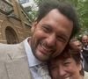 Roselyne Bachelot était présente et a immortalisé le moment avec Eric Antoine

Roselyne Bachelot invitée au deuxième mariage d'Eric Antoine et Gennifer Demey, à Paris le 10 avril 2026.