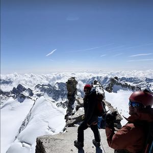 Julian Bugier a partagé des images de son séjour au ski. Capture d'écran Instagram