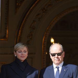 Le prince Albert II de Monaco et la princesse Charlene - Célébration de la Sainte Dévote, sainte patronne de Monaco, à Monaco le 27 janvier 2024.

© Claudia Albuquerque / Bestimage