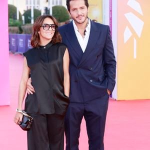 Florence Foresti, Alexandre Kominek au 51ème Festival du Cinéma Américain de Deauville, vendredi 12 septembre 2025. © Christophe Aubert via Bestimage