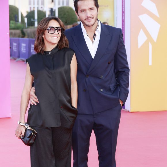 Florence Foresti, Alexandre Kominek au 51ème Festival du Cinéma Américain de Deauville, vendredi 12 septembre 2025. © Christophe Aubert via Bestimage