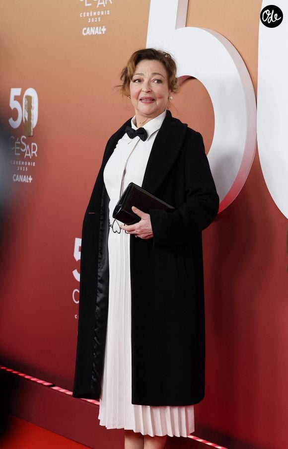 Catherine Frot  - Photocall de la 50ème édition de la cérémonie des César à l'Olympia à Paris, France, le 28 février 2025 © Dominique Jacovides - Olivier Borde / Bestimage