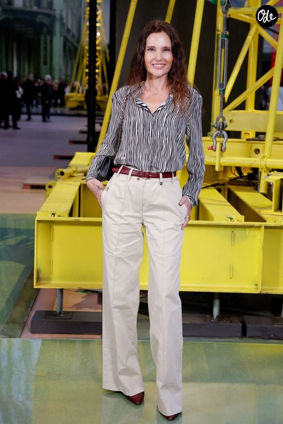 Virginie Ledoyen au photocall du défilé Chanel Collection Femme Prêt-à-Porter Automne/Hiver 2026-2027 lors de la Fashion Week de Paris (PFW) au Grand Palais, à Paris, France, le 9 mars 2026.

© Olivier Borde/Bestimage