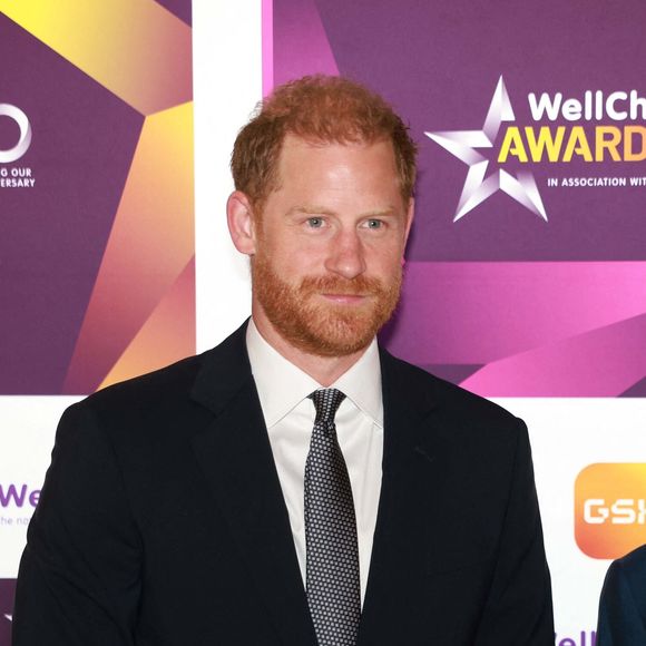 Le prince Harry à la cérémonie des WellChild Awards à Londres.  © Mirrorpix / Bestimage