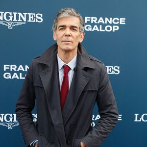 Xavier de Moulins - People au prix de Diane à l'hippodrome de Chantilly, France, le 16 juin 2024. © Christophe Clovis / Bestimage