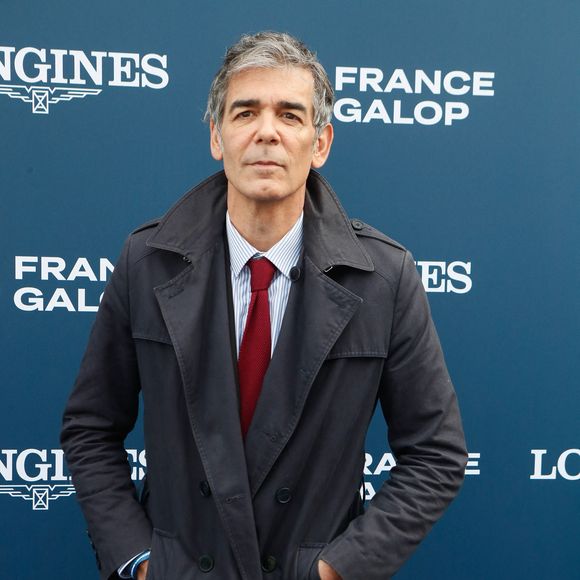 Xavier de Moulins - People au prix de Diane à l'hippodrome de Chantilly, France, le 16 juin 2024. © Christophe Clovis / Bestimage