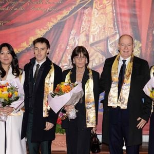 Un événement qui tenait particulièrement à coeur à Stéphanie de Monaco !
  
Louis et Marie Ducruet, la princesse Stéphanie de Monaco, le prince Albert II de Monaco, Camille Gottlieb - Soirée de clôture du 47ème Festival International du Cirque de Monte-Carlo sous le chapiteau de Fontvieille à Monaco © Olivier Huitel / Pool Monaco / Bestimage