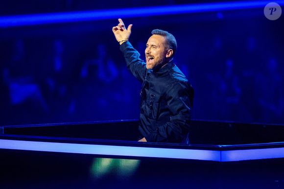 David Guetta lors de la cérémonie des "MTV Europe Music Awards 2022" à Dusseldorf, le 13 novembre 2022. Backgrid USA / Bestimage