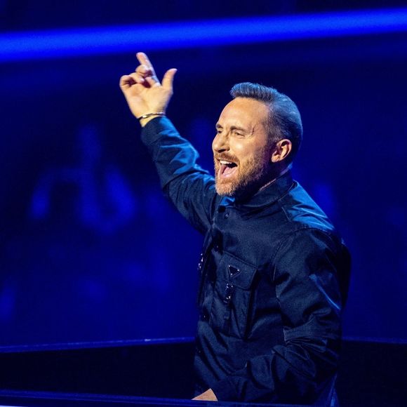 David Guetta lors de la cérémonie des "MTV Europe Music Awards 2022" à Dusseldorf, le 13 novembre 2022. Backgrid USA / Bestimage