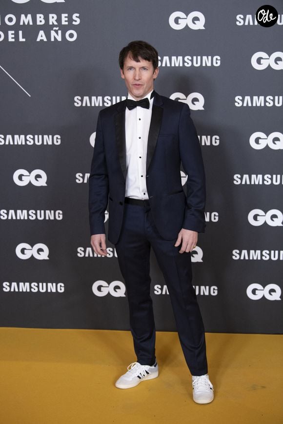 James Blunt au photocall de la soirée des "GQ Men of the Year Awards" à Madrid, le 21 novembre 2019.