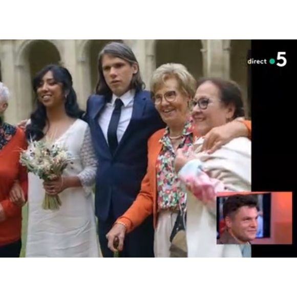 Orelsan dévoile des images de son mariage avec Ahélya dans l'émission "C à Vous", issues de son documentaire "Montre jamais ça à personne partie 2".