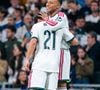 Le couple se soutient aussi dans ses projets professionnels : cet été, l’actrice a été aperçue à plusieurs reprises dans les tribunes pendant les matchs du capitaine des Bleus.


Photo : IPA/ABACAPRESS.COM90005724 - Madrid Espagne - 21 octobre: Kylian Mbappé et Brahim Díaz, du Real Madrid CF, célèbrent un but lors de la 3e journée de la phase de groupes de la Ligue des champions de l'UEFA 2026/27