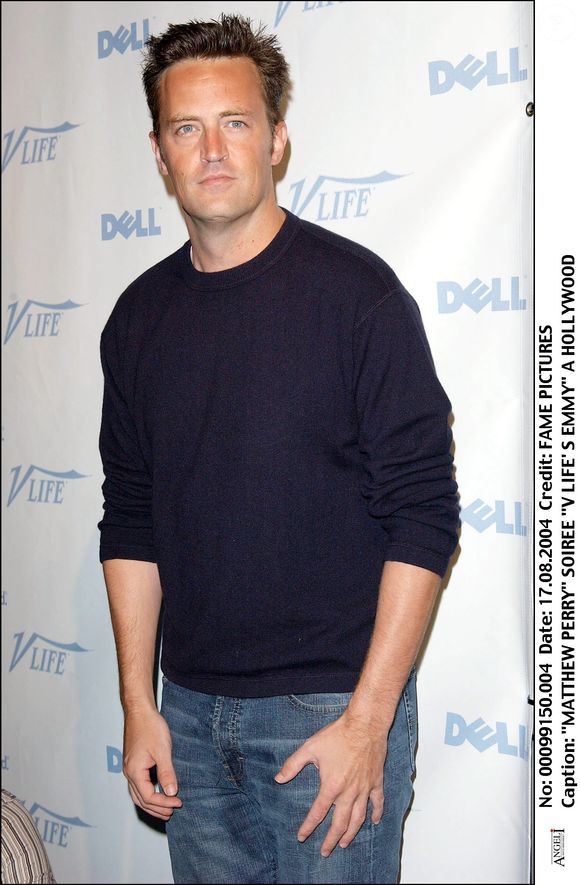 Des objets personnels de la star seront mis aux enchères lors d’une vente caritative le 5 juin.

Matthew Perry lors d'une soirée à Hollywood le 16 août 2004.

FAME PICTURES / BESTIMAGE