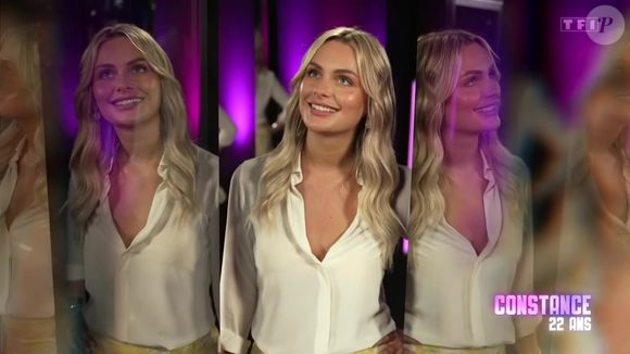 Constance lors du tournage de son portrait pour "Secret Story 2025", pour TF1