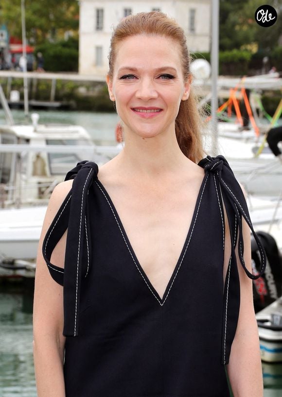 Odile Vuillemin - Photocall du film "Signalements" lors de la 26ème Edition du Festival de la Fiction de La Rochelle. Le 11 septembre 2024 © Patrick Bernard / Bestimage