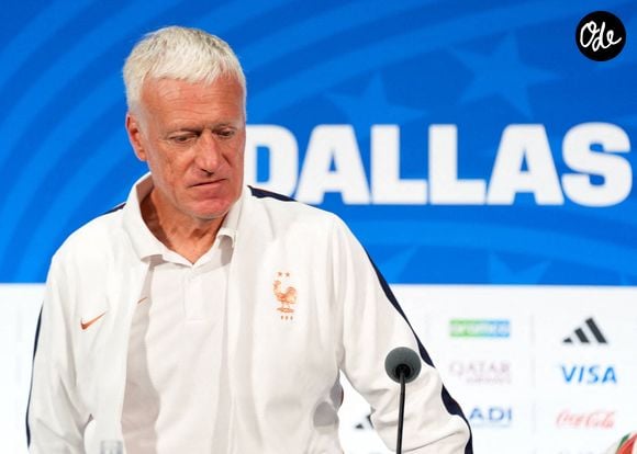 Conférence de presse match France vs Espagne - Coupe du monde 2026 - 13/07/2026 - Didier Deschamps © Imago / PsnewZ / Bestimage