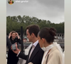 Le couple a ensuite fêté l'événement sur une péniche sur la Seine.

Capture d'écran story @gastonardisson