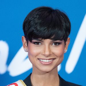 Miss France 2024 Eve Gilles lors de l'avant-première du film Finalement au cinéma Grand Rex à Paris, France, le 30 octobre 2024. Photo par Aurore Marechal/ABACAPRESS.COM