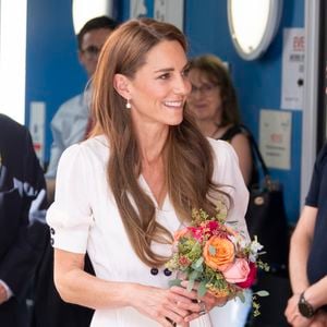 Catherine (Kate) Middleton, princesse de Galles, visite l'hôpital pour enfants Evelina London, dont elle est la marraine, à Londres, Royaume Uni, le 6 juillet 2026. © GoffPhotos/Bestimage
