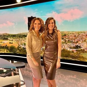 Daniela Prepeliuc a fait sensation cette semaine sur Instagram, en publiant cette photo

Marie-Sophie Lacarrau et Daniela Prepeliuc sur TF1. Janvier 2025