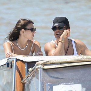 Vittoria Cerreti à Venise pour le mariage de Jeff Bezos, en juillet 2025, avec Orlando Bloom. Backgrid UK/ Bestimage