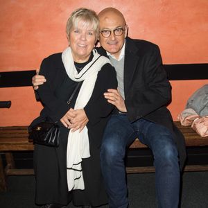 Ensemble, Mimie Mathy et Benoist Gerard cultivent leur propre vin

Mimie Mathy et son mari Benoist Gérard lors de la représentation du spectacle "Alex Lutz" à l'Olympia à Paris, le 8 février 2018.
© Guirec Coadic/Bestimage