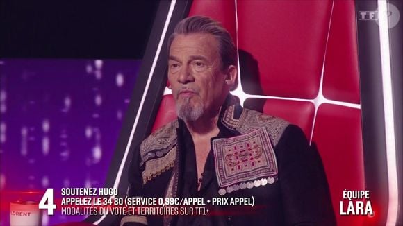 Florent Pangy lors de la finale de The Voice 2026