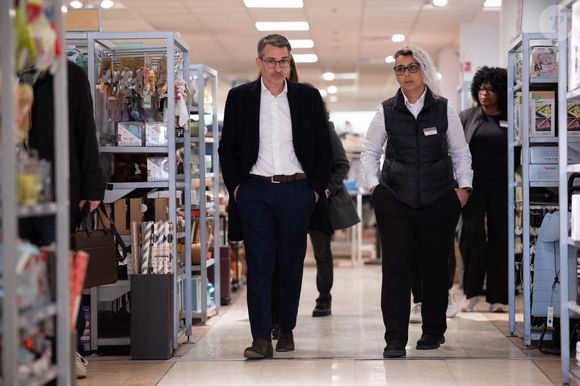 Philippe Palazzi, PDG du groupe Casino, photographié dans sa ville natale d'Aix-en-Provence, en France, le 12 mars 2024. Photo par Renaud Khanh/ABACAPRESS.COM