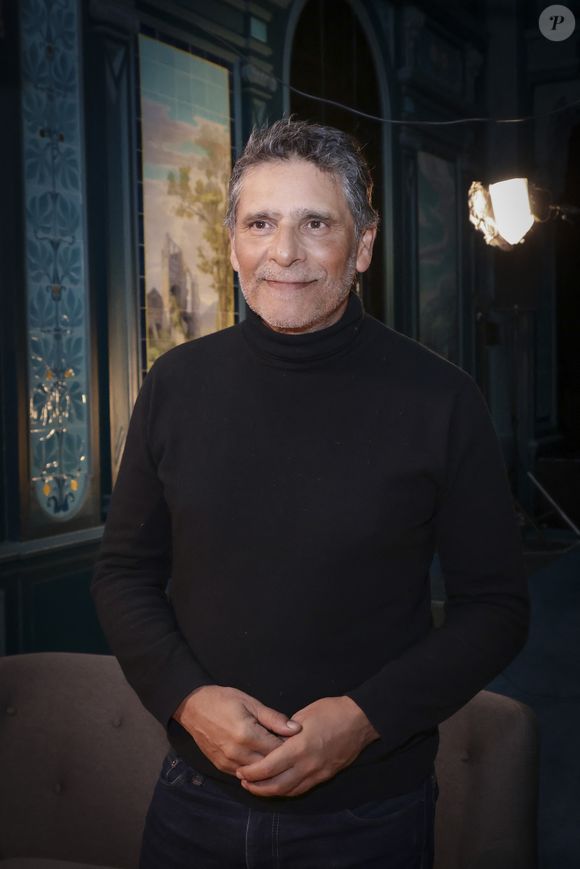 Exclusif - Pascal Elbé pendant l’enregistrement d’Olympiascope, à l’Olympia, présenté par B.Montiel et diffusée le 28 avril 2025 sur Olympia TV, à l’Olympia à Paris, France. © Jack Tribeca/Bestimage