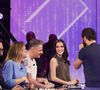 Exclusif - Olivier Dartigolles, Cyril Hanouna, Valérie Benaim, Matthieu Delormeau, Shana Loustau, sur le plateau de l'émission TBT9 (Tout beau tout n9uf) présentée par C.Hanouna, et diffusée en direct sur W9, Paris, France, le 19 novembre 2025. © Jack Tribeca / Bestimage