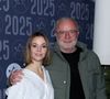 Enya, sa fille, sort "On ira", sa première comédie ce mercredi 12 mars.
Enya Baroux et son pére Olivier Baroux lors de la 28ème édition du Festival international du film de comédie de l'Alpe d'Huez le 18 janvier 2025. © Dominique Jacovides / Bestimage