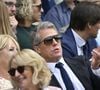 Lors du quart de finale de Wimbledon opposant Novak Djokovic à Flavio Cobolli, Hugh Grant a attiré l’attention depuis la prestigieuse Royal Box.
Hugh Grant et sa femme Anna Eberstein, assis derrière la reine consort d'Angleterre, assistent au tournoi de tennis de Wimbledon à Londres.
© Chryslene Caillaud / PsnewZ / Bestimage