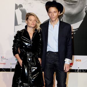 Mélanie Thierry et son compagnon le chanteur Raphael - Cérémonie d'ouverture du Festival Lumière 2021 à Lyon le 9 octobre 2021. © Dominique Jacovides / Bestimage