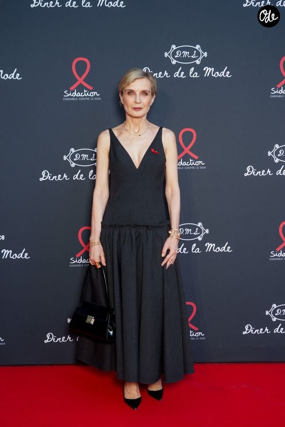 Mélita Toscan du Plantier au dîner de la mode Sidaction 2026 au lycée Carnot à Paris le 9 juillet 2026.

© Anne-Sophie Guebey / Bestimage