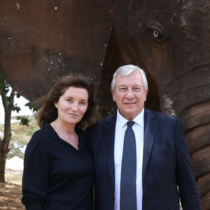 Rendez-vous avec Richard Attias et sa femme Cécilia en marge du sommet One Planet à Nairobi, Kenya le 14 mars 2019.
Richard Attias est l'organisateur du One Planet Summit de Nairobi.

© Dominique Jacovides / Bestimage