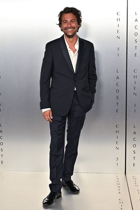 Bertrand Chameroy à la soirée Lacoste x Chien 51 avant le 78e Festival de Cannes à Cannes, France, le 17 mai 2025. Photo par Julien Reynaud/APS-Medias/ABACAPRESS.COM