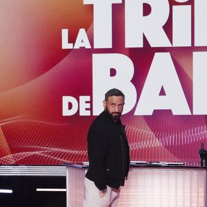 Exclusif - Cyril Hanouna, sur le plateau de l’émission « TPMP » présentée par C.Hanouna et diffusée en direct sur C8, Paris, France, le 20 février 2025. © Jack Tribeca / Bestimage
