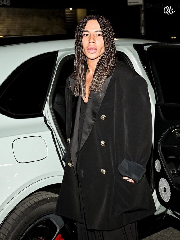 Manhattan (New York) – Balmain et Olivier Rousteing ont organisé un dîner intimiste au Monsieur, à Manhattan, New York. Backgrid USA / Bestimage