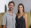 "Beaucoup viennent par amitié", expliquait Florent Peyre à propos des artistes qui acceptent de participer à cette aventure.

Florent Peyre et sa compagne Virginie Stref lors d'une séance photo au Festival du Cinéma Francais et de la gastronomie d'Aix-Les-Bains, France, le 7 juin 2025. © Denis Guignebourg/Bestimage