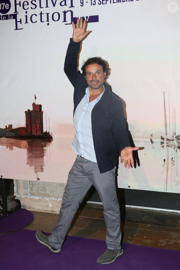 Bruno Salomone - Photocall du film "Le secret d'Elise" lors du 17ème Festival de Fiction TV de La Rochelle. Le 10 septembre 2015.
Christophe Clovis / Bestimage