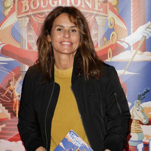Faustine Bollaert au photocall de la générale de "Spectaculaire", le spectacle du cirque d'Hiver Bouglione à Paris, France, le 19 octobre 2024. © Coadic Guirec/Bestimage