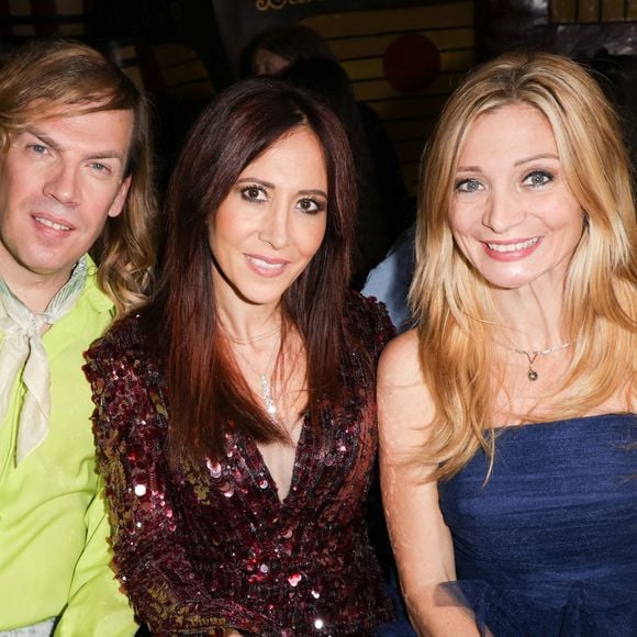 Christophe Guillarmé, Fabienne et Carole Carat - Front Row du défilé Christophe Guillarmé Collection Femme Prêt-à-Porter Printemps/Eté 2026 lors de la Fashion Week de Paris (PFW) le 1er octobre 2025. © Coadic Guirec / Bestimage