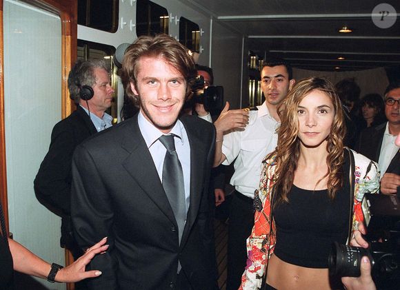 Emmanuel Philibert de Savoie et Clotilde Courau au Festival de Cannes en 2001