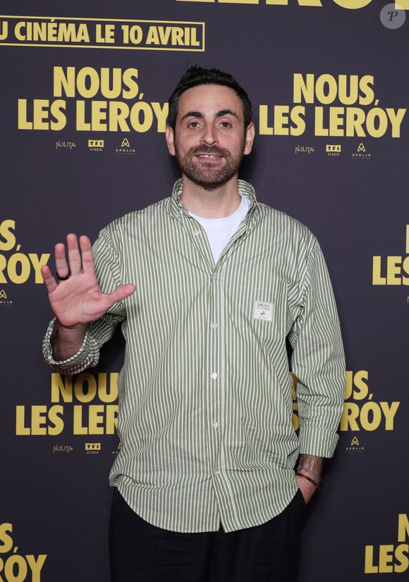 Il a donc côtoyé de nombreuses personnes qui travaillent sur la 8
Camille Combal - Avant-première du film "Nous les Leroy" au cinéma UGC Normandie sur les Champs-Elysées à Paris. Le 3 avril 2024
© Denis Guignebourg / Bestimage