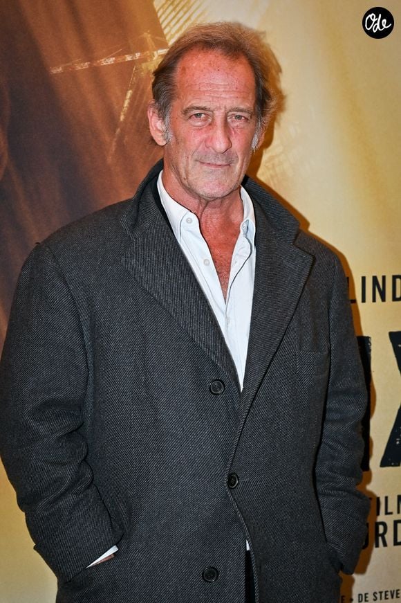 Vincent Lindon, acteur et réalisateur français, lors de l'avant-première du film « Le Choix » de Gilles Bourdos à l'UGC Danton à Paris, le 12 novembre 2024. Photo : Tomas Stevens/ABACAPRESS.COM