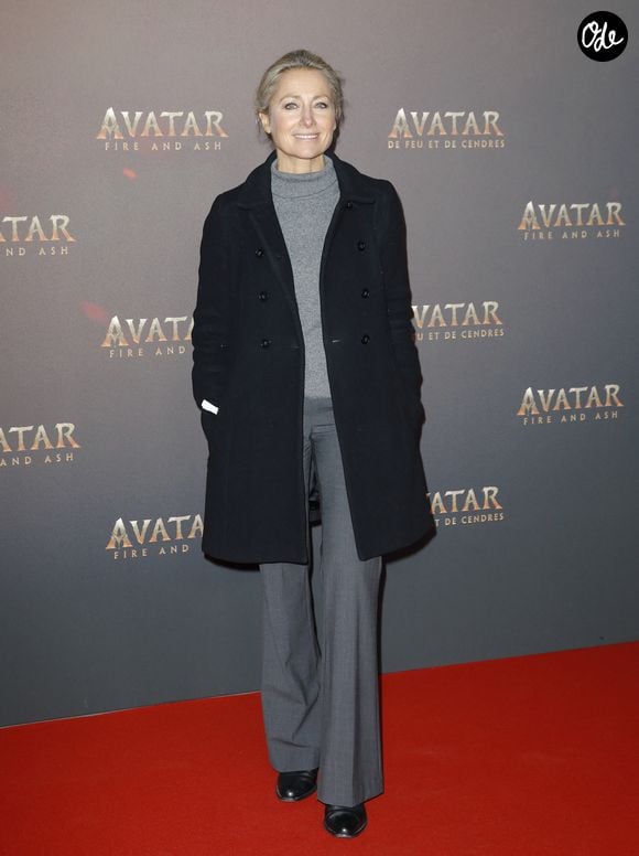 Anne-Sophie Lapix - Avant-première du film "Avatar : Fire and Ash" (Avatar : de Feu et de Cendres) à la Seine Musicale de Boulogne-Billancourt le 5 décembre 2025. © Marc Ausset-Lacroix/Bestimage
